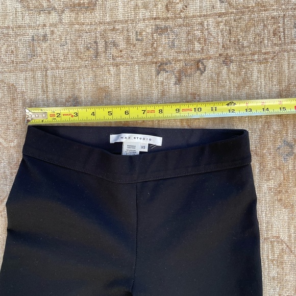 Max Studio Thick and Stretchy Leggings, XS, Black - Picture 5 of 6